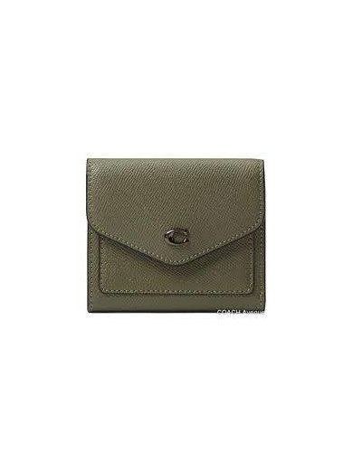 Petit Portefeuille Wyn COACH C2328 Militaire