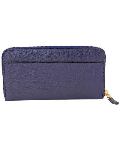 Portefeuille zippé accordéon COACH 57713 Navy