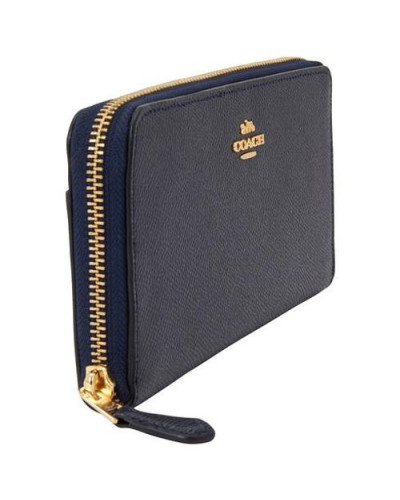 Portefeuille zippé accordéon COACH 57713 Navy