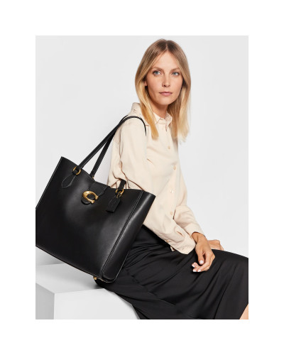 Sac Cabas Theo COACH CA114 Noir/Dore