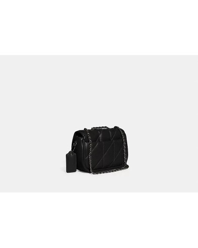 Sac Porté-épaule Pillow Madison 18 matelassé COACH CA086 Noir