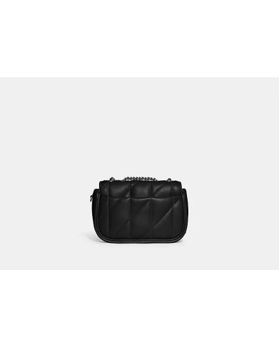 Sac Porté-épaule Pillow Madison 18 matelassé COACH CA086 Noir