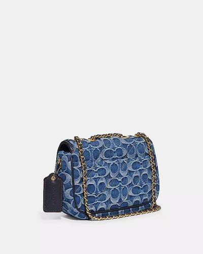 Petit Sac Porté Epaule COACH CA581 Jeans