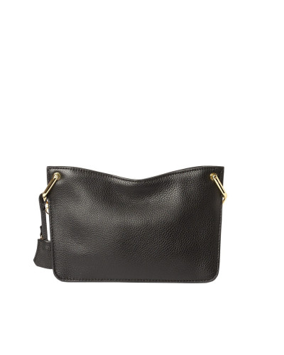 Sac bandoulière cuir Audace ROMY XS Noir