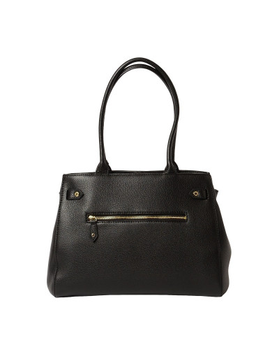 Sac à main cuir Avelina ROMY M Noir