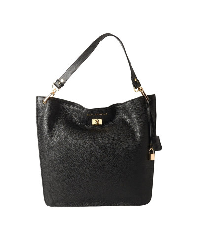 Sac porté épaule cuir KENTUCKY ROMY S Noir