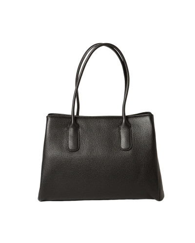 Sac porté épaule cuir Tuileries ROMY M Noir