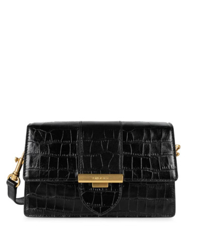 Petit Sac Trotteur EXOTIC ILY 531-015 Noir Croco