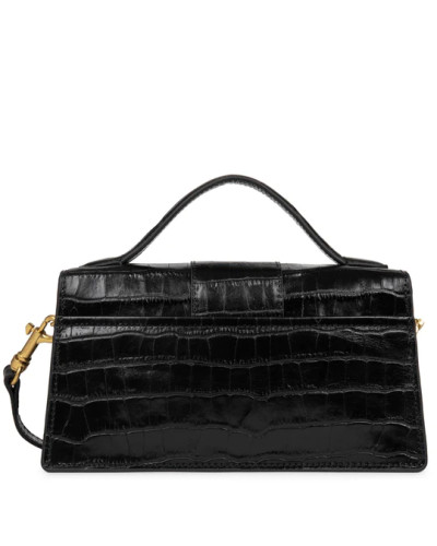 Sac Baguette EXOTIC ILY 531-013 Noir Croco