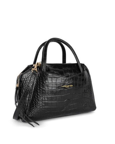 Sac Porté Main EXOTIC CROCO CN 524-97 Noir