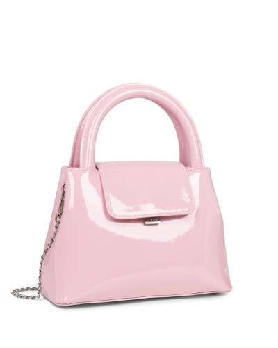 Sac à Main CARLA GINOLA Vernis 480-019 Rose