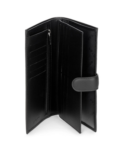 Porte Chéquier SMOOTH 137-156 Noir