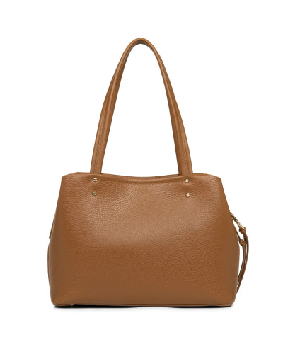 Sac Cabas Epaule FOULONNE DOUBLE 470-47 Camel