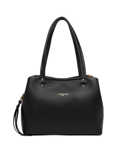 Sac Cabas Epaule FOULONNE DOUBLE 470-47 Noir