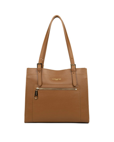 Sac Cabas Epaule FOULONNE DOUBLE 470-23 Camel