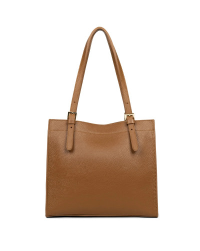 Sac Cabas Epaule FOULONNE DOUBLE 470-23 Camel