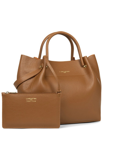 Sac Cabas Epaule FOULONNE DOUBLE 470-20 Camel