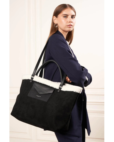 Sac Cabas Main POLAIRE CONSCIOUS 518-001 Noir