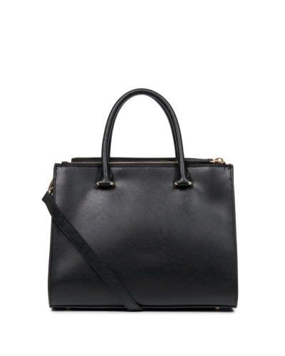 Sac à Main SAFFIANO SIGNATURE 527-10 Noir