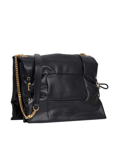 Sac à Rabat L BILLIE de LANCEL A12767 Noir