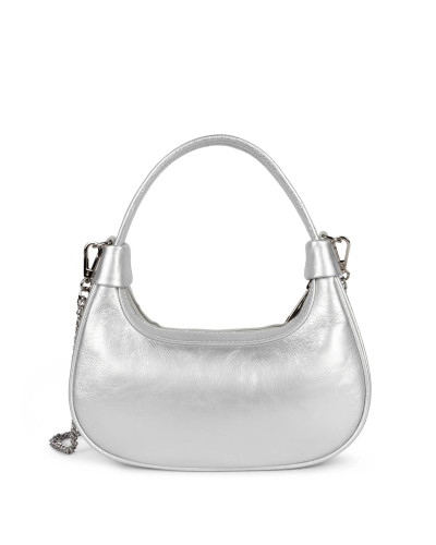 Mini Sac Hobo AURA 531-030 Blanc Nacré