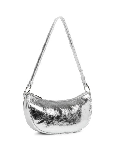 Sac Demi Lune FASHION FIRENZE 480-042 Argent