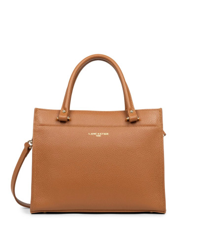 Sac à Main FOULONNE DOUBLE 470-63 Camel intérieur Orange