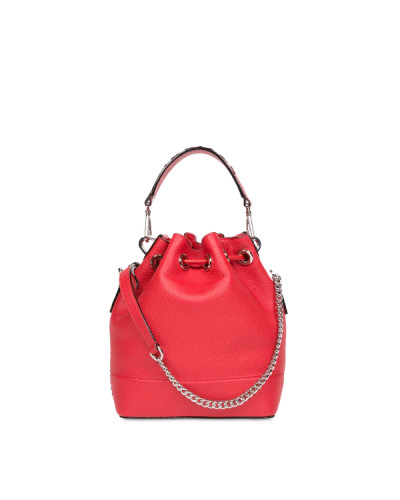 SAC Seau S NINON A10922 Rouge Lancel