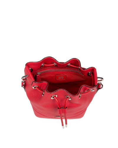 SAC Seau S NINON A10922 Rouge Lancel