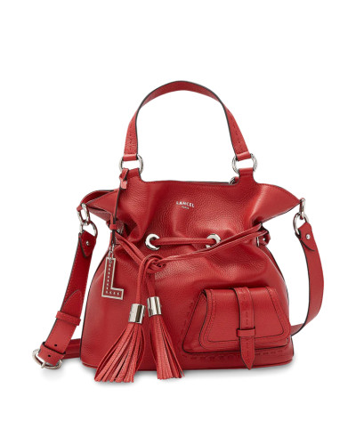 SAC Seau M Premier Flirt A10110 Rouge Lancel