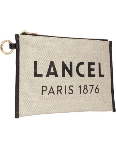 Pochette SUMMER TOTE de LANCEL A12862 Naturel/Noir