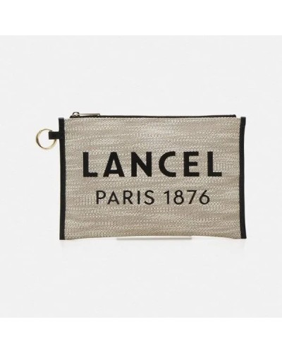 Pochette SUMMER TOTE de LANCEL A12862 Naturel/Noir