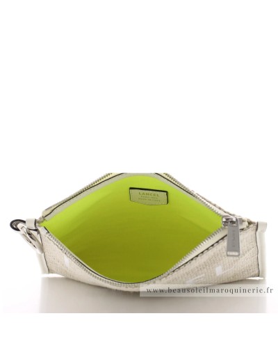 Pochette SUMMER TOTE de LANCEL A12354 Naturel/Blanc