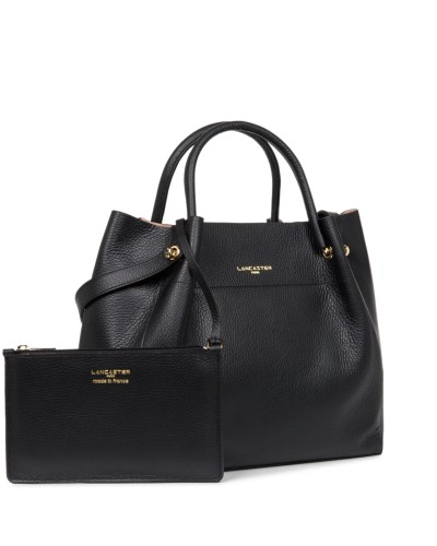 Sac Cabas Epaule FOULONNE DOUBLE 470-20 Noir In Nude