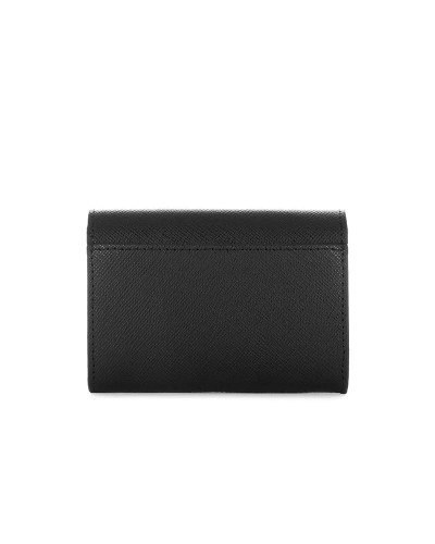 Porte Monnaie SAFFIANO SIGNATURE 127-01 Noir