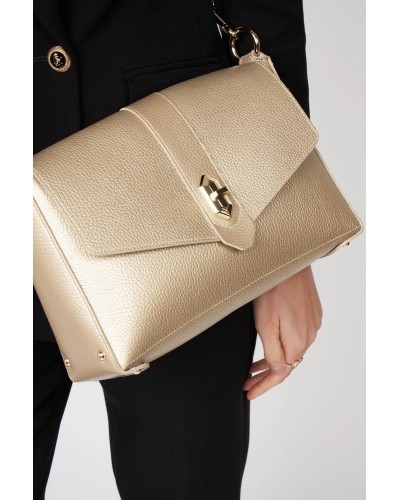 Sac Trotteur FOULONNE DOUBLE 470-54 Champagne In Nude