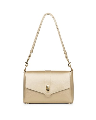 Sac Trotteur FOULONNE DOUBLE 470-54 Champagne In Nude