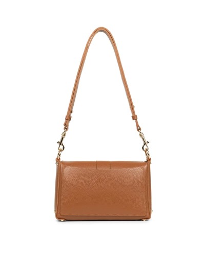 Petit Sac Trotteur FOULONNE DOUBLE 470-53 Camel In Orange