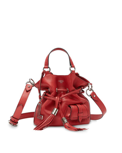 SAC Seau S Premier Flirt A10109 Rouge Lancel