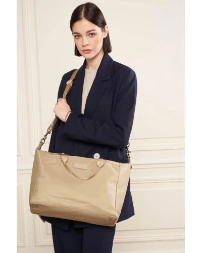 Grand Sac Cabas Epaule BASIC VITA 510-82 Sable