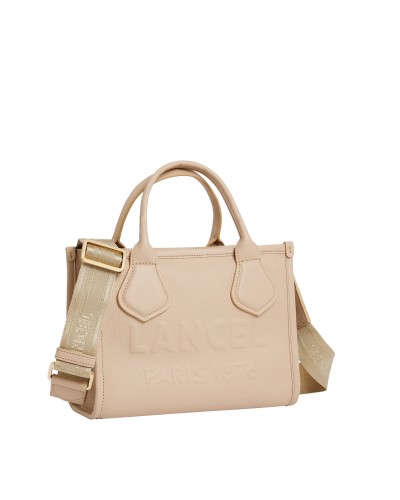 Sac Cabas zippé S JOUR DE LANCEL A12995 Cappuccino