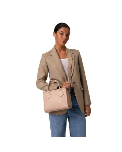 Sac Cabas zippé S JOUR DE LANCEL A12995 Cappuccino