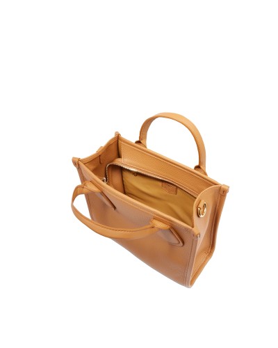 Sac Cabas zippé S JOUR DE LANCEL A12995 Camel