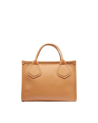 Sac Cabas zippé S JOUR DE LANCEL A12995 Camel