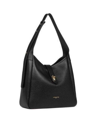 Grand Sac Seau TOP DOUBLE 470-67 Noir intérieur Nude