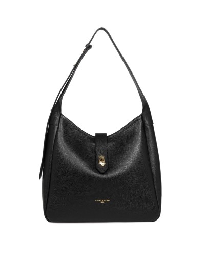 Grand Sac Seau TOP DOUBLE 470-67 Noir intérieur Nude