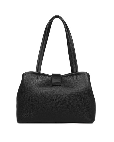 Sac Cabas Epaule TOP DOUBLE 470-68 Noir intérieur Nude