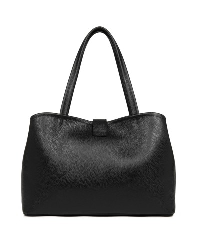 Grand Sac Cabas TOP DOUBLE 470-69 Noir intérieur Nude