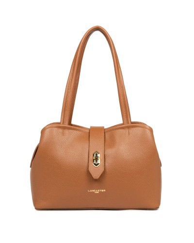 Sac Cabas Epaule TOP DOUBLE 470-68  Camel intérieur Orange