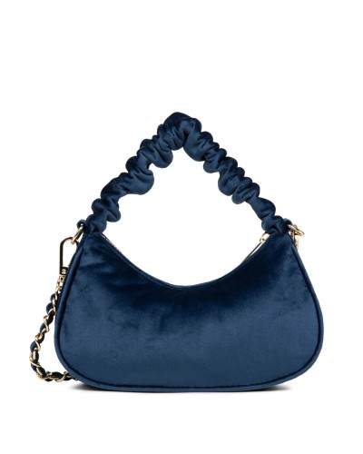 Pochette VELVET CHOUCHOU 518-018 Bleue